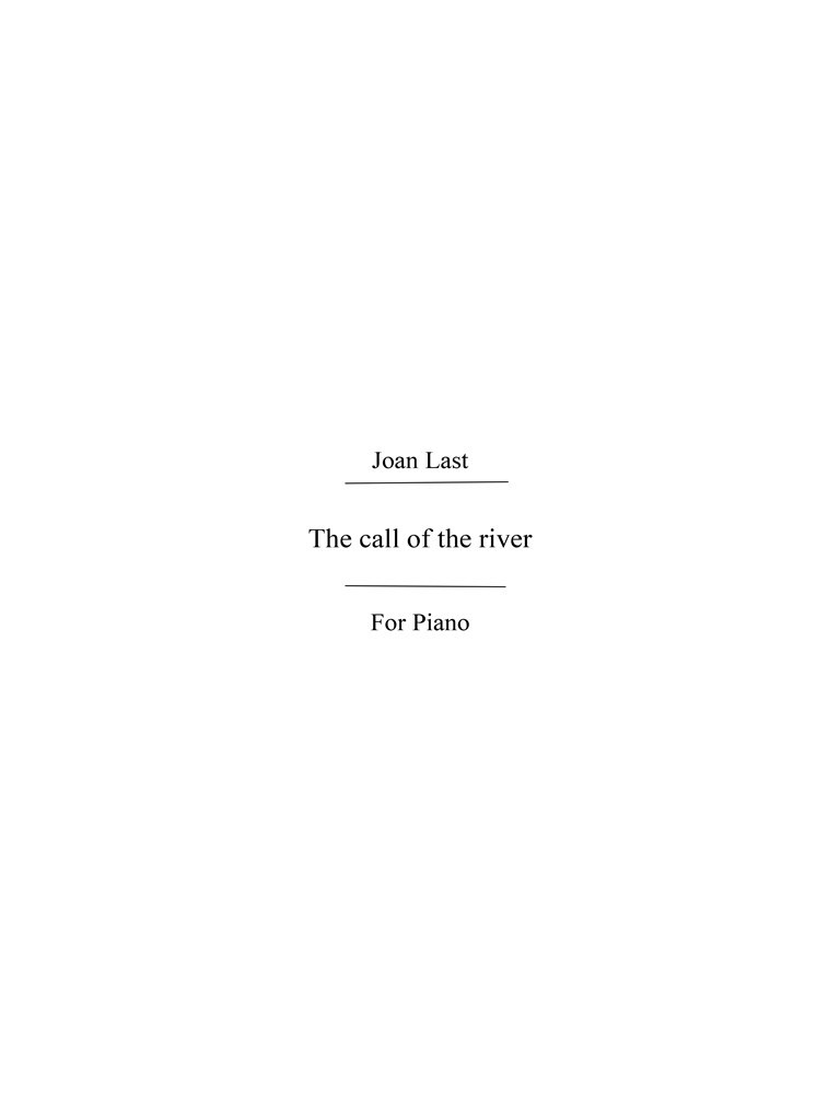 Call Of The River Pre-grade 1